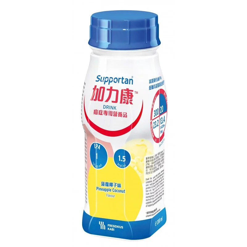 加力康意大利癌症專用營養品 (水果味/咖啡味/菠蘿椰子味) 200毫升