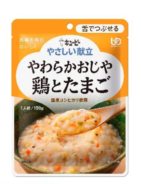 日本kewpie 日式鸡肉野菜粥 (150克 | UDF等级3 | 能咀嚼细碎及柔软食物人士适用)
