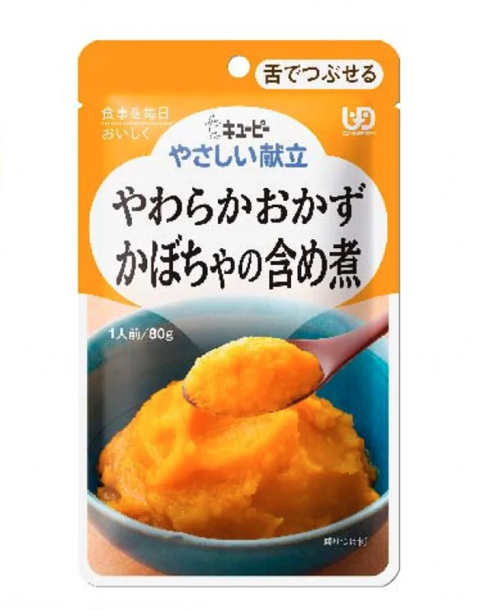 日本kewpie 鸡肉南瓜煮 (80克 | UDF等级3 | 能咀嚼细碎及柔软食物人士适用)