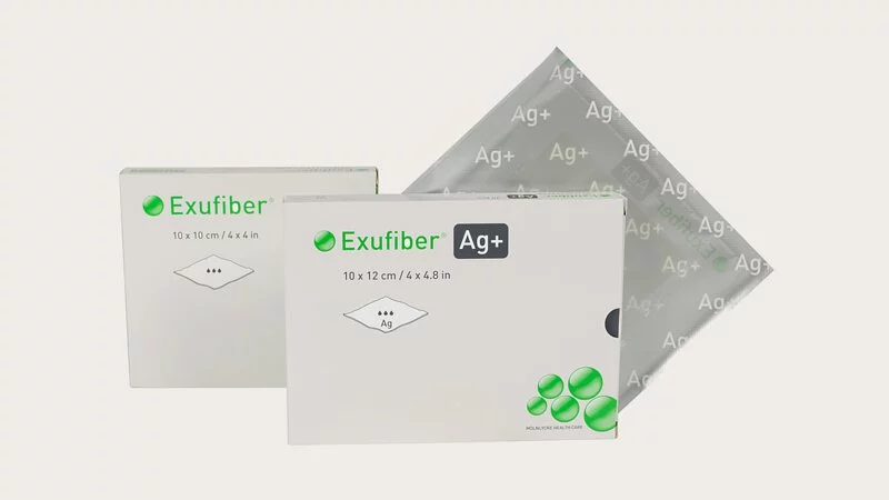 Exufiber Ag+ 敷料