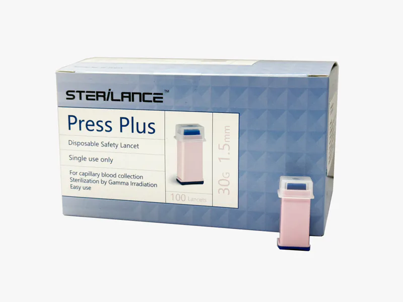 施萊一次性末梢採血器(Press Plus)