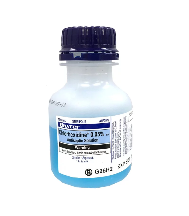 Baxter 無酒精消毒藥水 100ML (藍色)