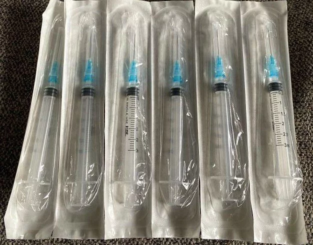 KDL 3ml 針筒連針咀 23G x 1" (100支/盒)