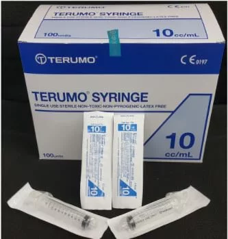 日本 TERUMO 10毫升螺絲咀針筒 (不連針頭) (T-16755)