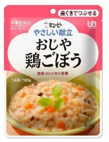 日本kewpie 鸡肉牛蒡粥 (160克 | UDF等级2 | 难以咀嚼较大且硬食材人士适用)